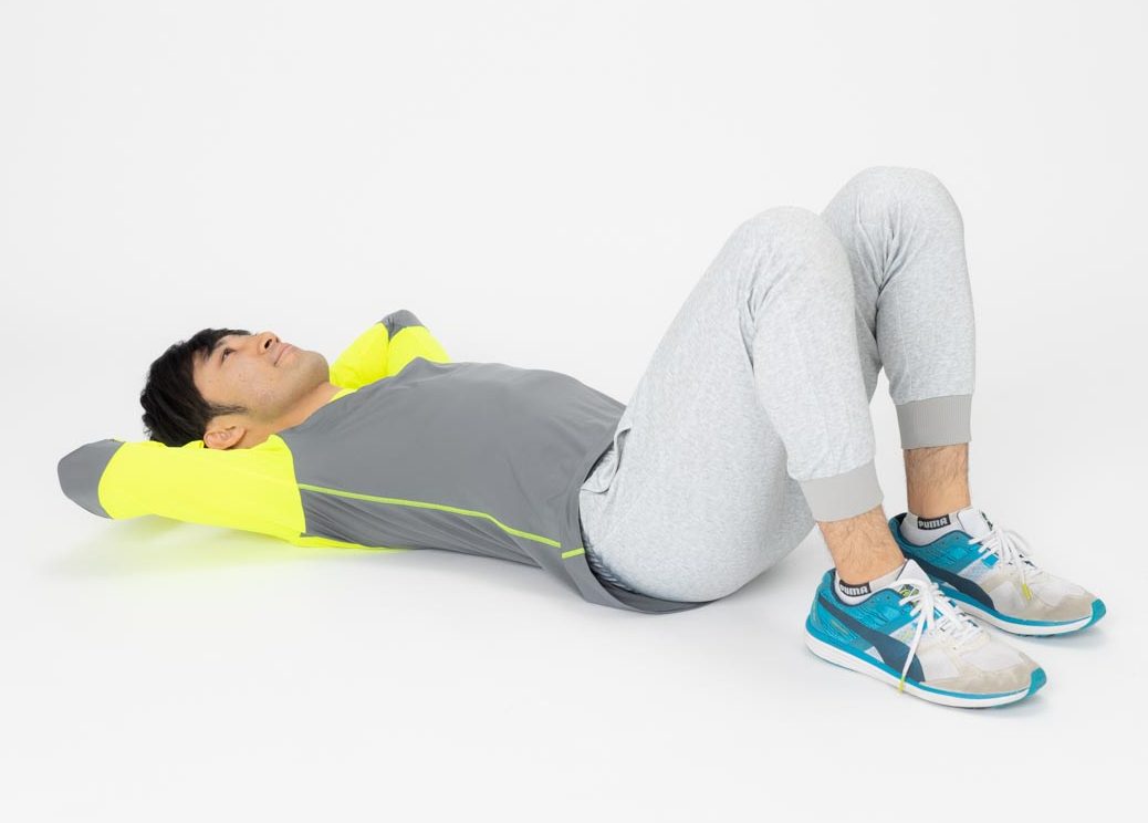 【A】肋骨引き締め腹斜筋エクササイズ1