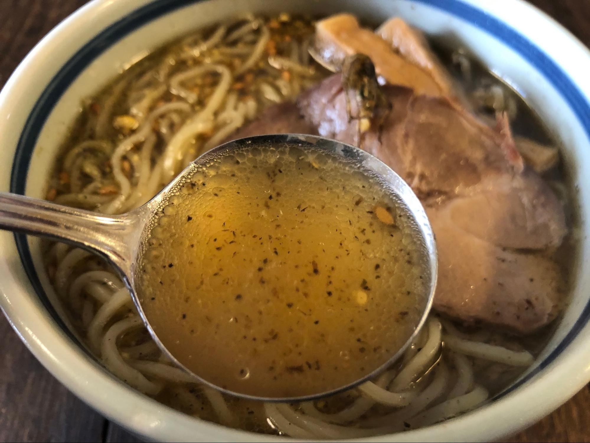 透きとおったスープ