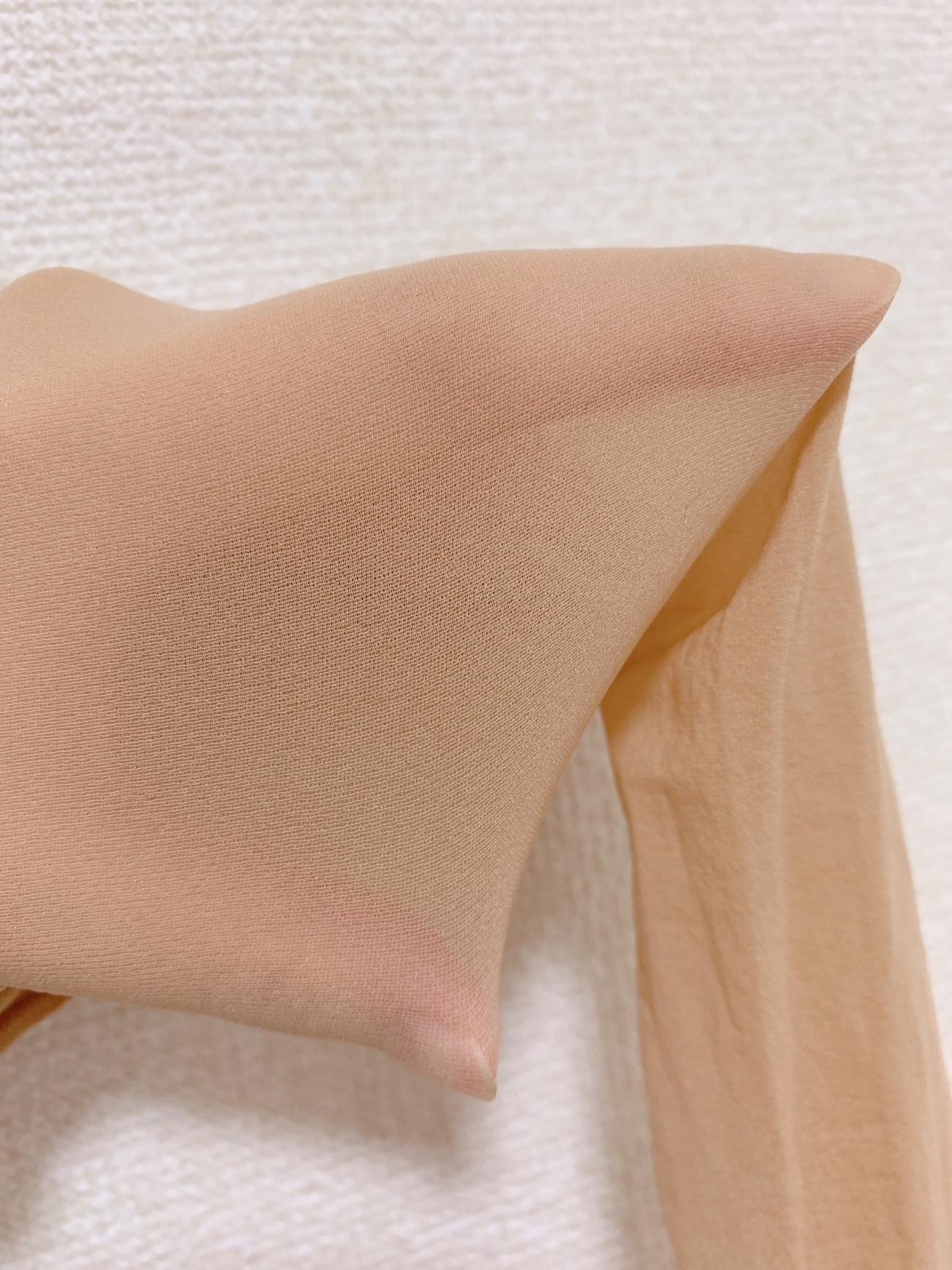 透け感は少なめ