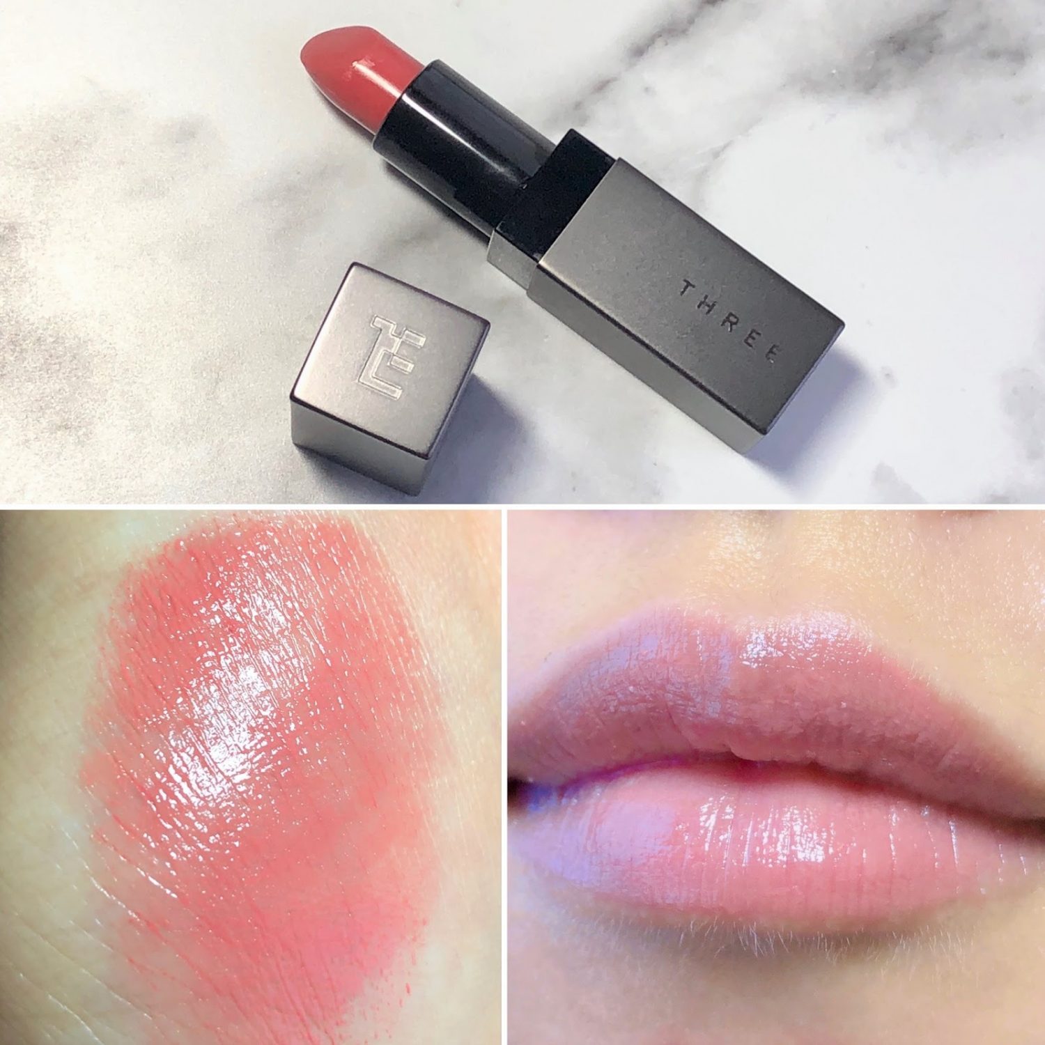 葵みどりのすっぴん風メイク、リップのポイント