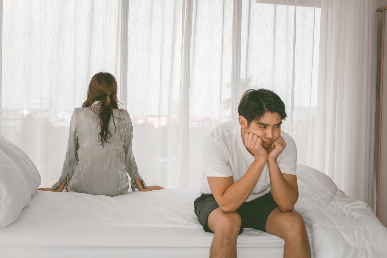 (2)彼とのコミュニケーションがすれ違っている