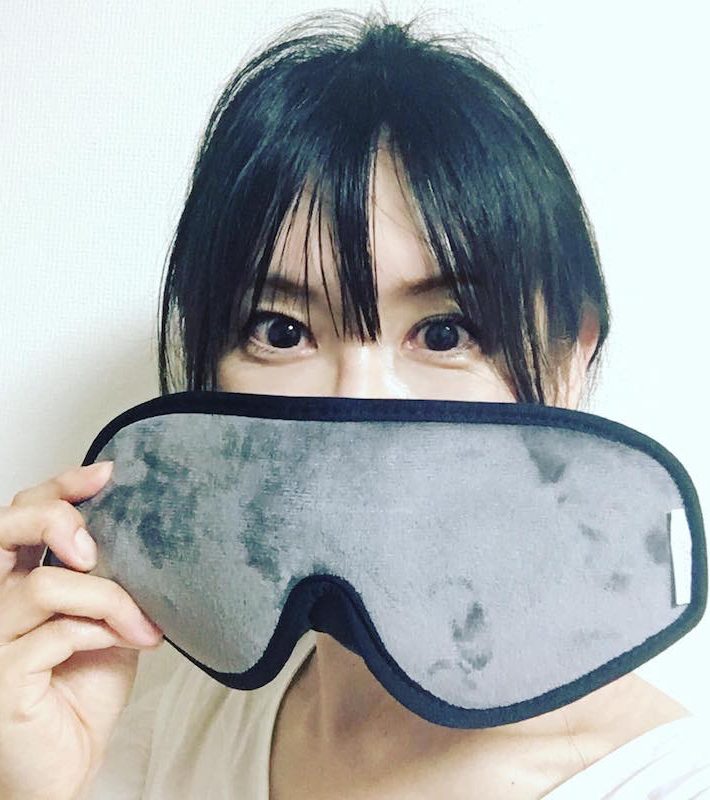 『スリープマスク』意外と大きい！