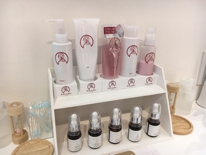 使用する化粧品