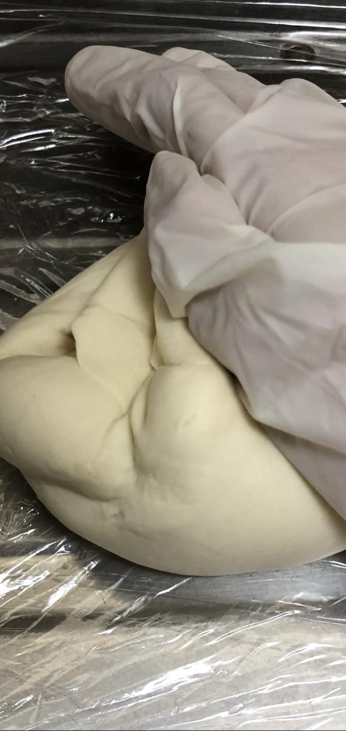 足踏みが終わったところ