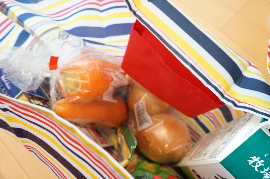 スーパーでのちょっとした買い物でも