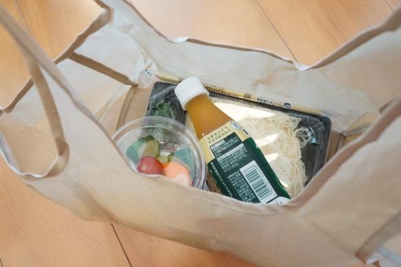 お弁当が倒れない！これは嬉しい