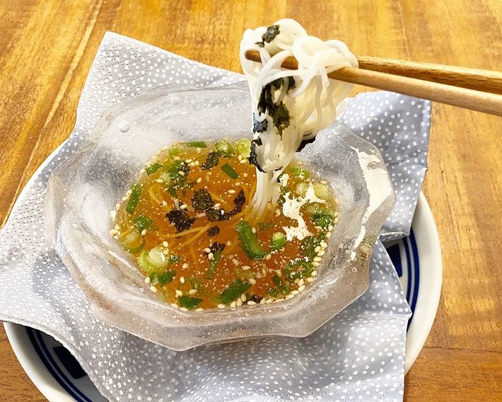 つゆが常にキンキンに冷えていて美味しい