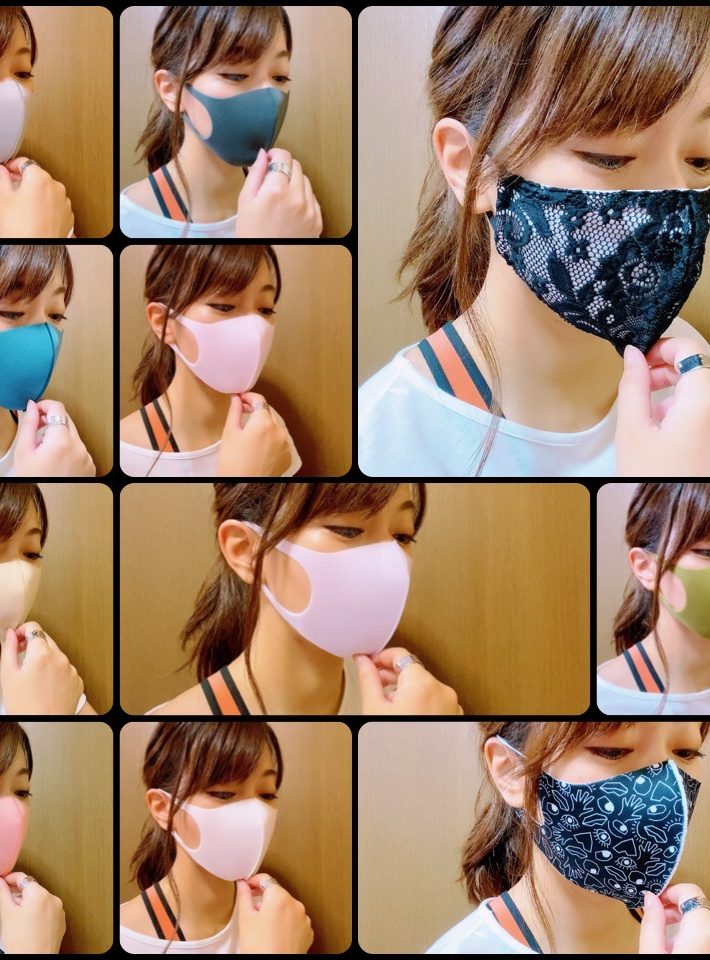 マスクもファッションの一部に