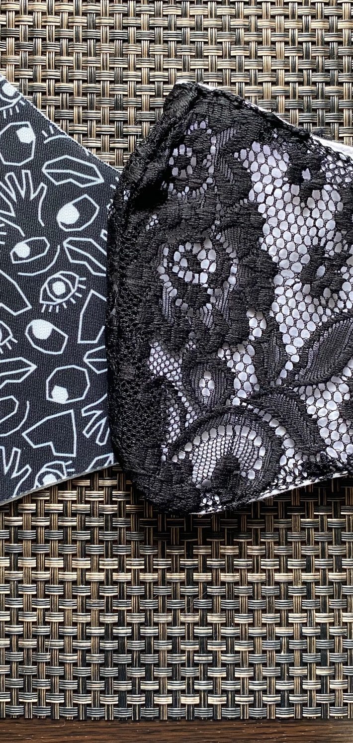 柄物やレースもオシャレ