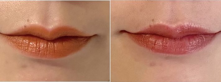 落ちにくいリップティント