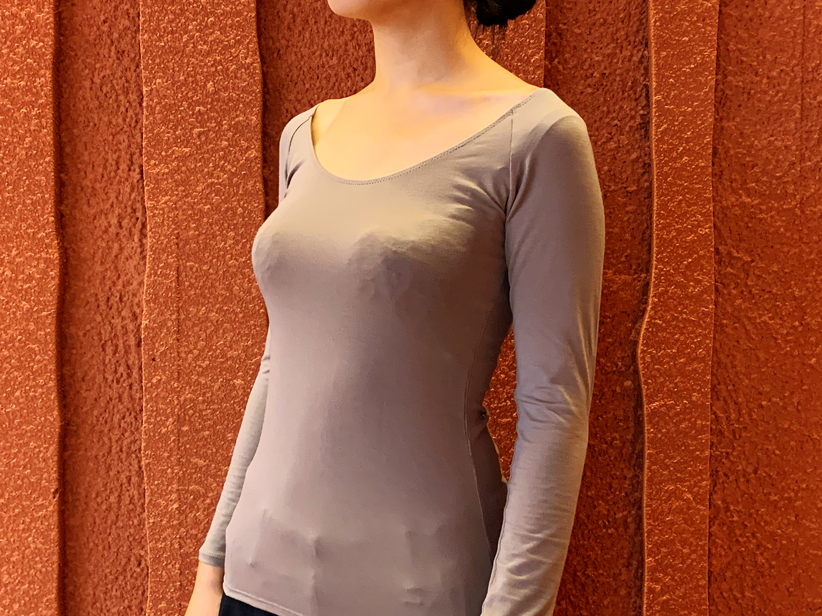 Guのあったかインナー スタイルヒート をレビュー 広 い襟ぐりが嬉しい 女子spa