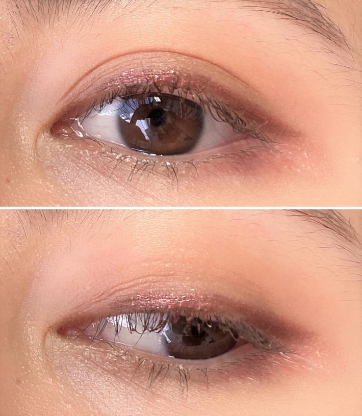 ドローイングペイントを使ったアイメイク