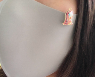 実際にマスクをアレンジしてみた