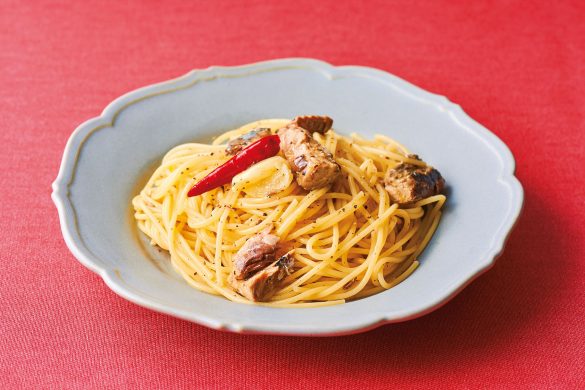 業務スーパー・サバチョビパスタ