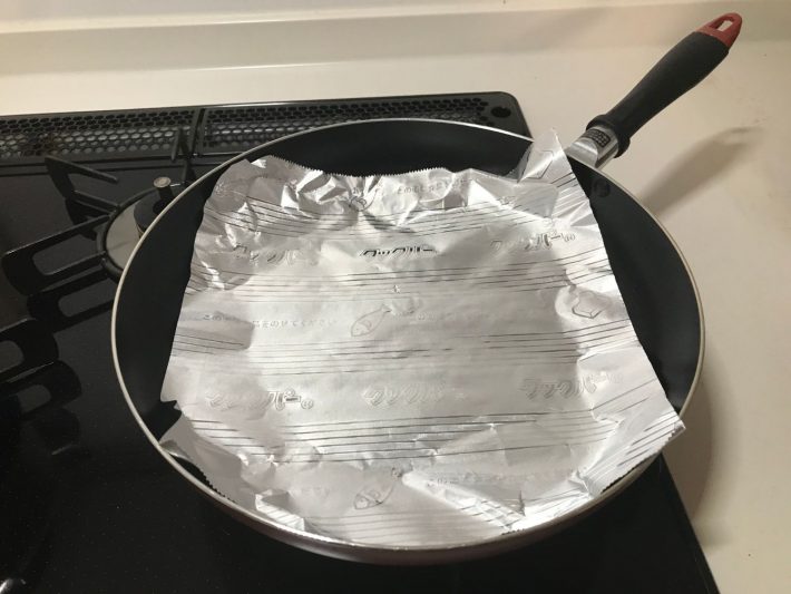 フライパン用ホイル②