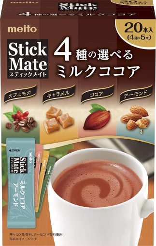 ホット飲料　meito『スティックメイト ミルクココアアソート』