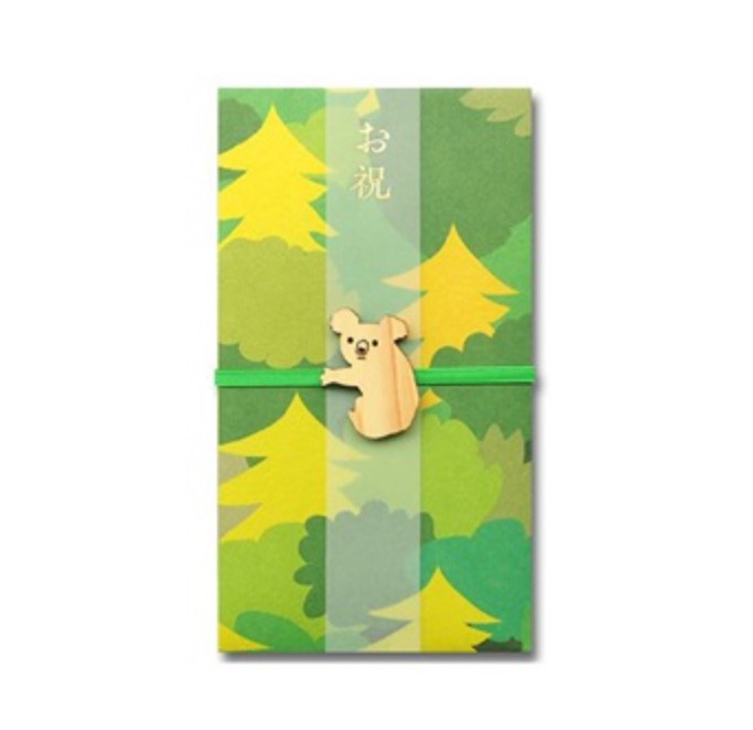 ZOO ご祝儀袋 コアラ（画像：A!SMART 販売ページより）