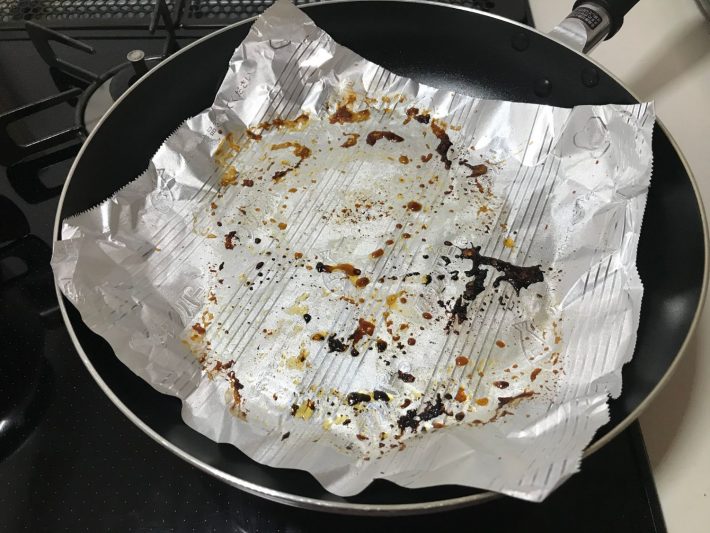 フライパン用ホイル⑤