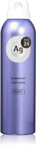 エージーデオ24 フットスプレー 無香料 142g(資生堂)/税込1350円(Amazon価格)