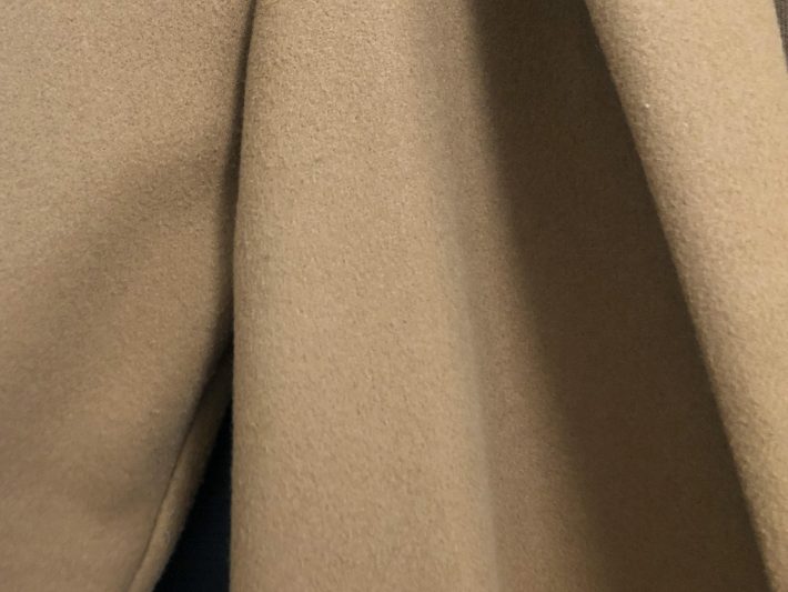 無印の「洋服ブラシ」ブラッシング後