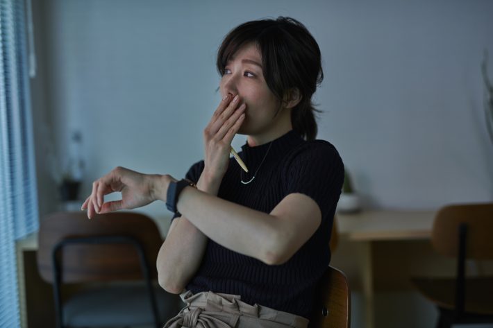 温かい時間と苦しい時間が交互に……