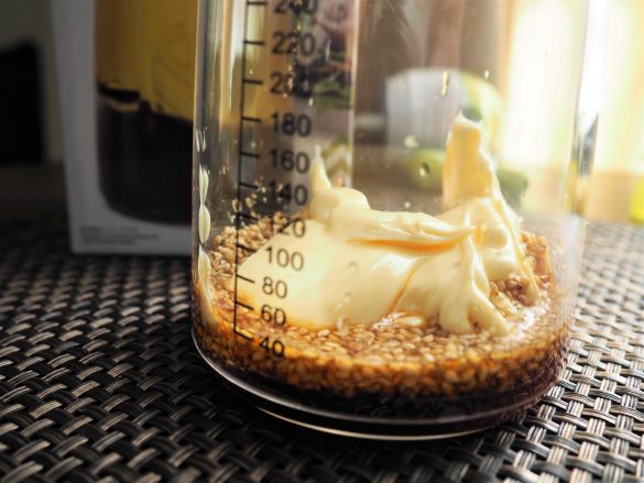 胡麻ドレッシング・作り方1