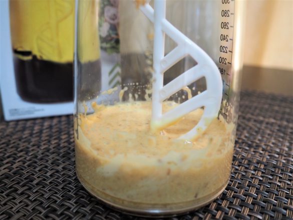 胡麻ドレッシング・完成