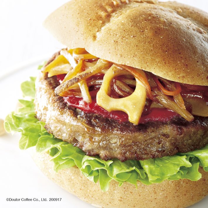 「全粒粉サンド 大豆ミート ～和風トマトのソース～」