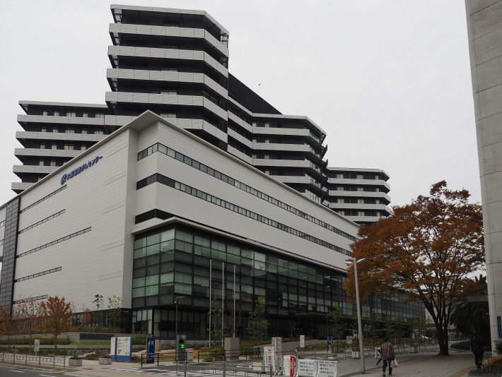 妻が入院した病院　撮影／藤井満