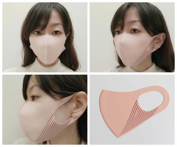 小顔シルエットマスク