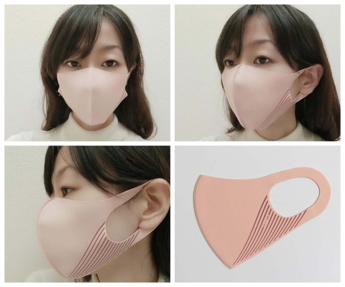 小顔シルエットマスク