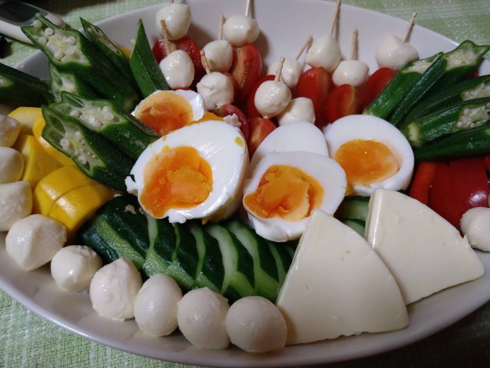 我が家で漬けたぬか漬け