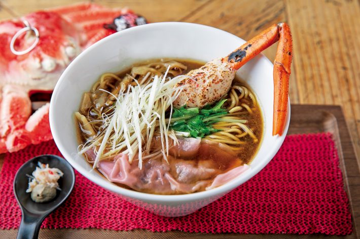 蟹ラーメン