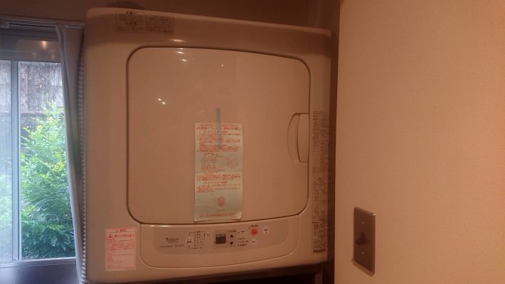 我が家のガス衣類乾燥機。「はやい乾太くん　5kgタイプ」
