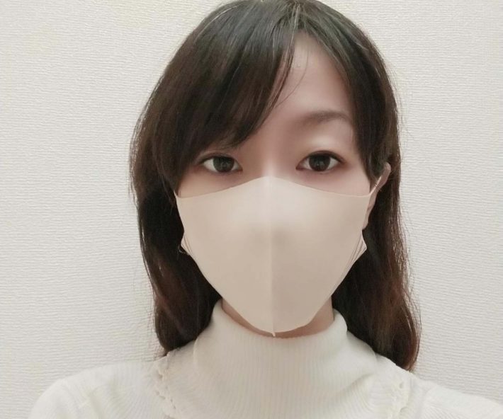 小顔シルエットマスク