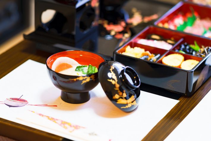 お雑煮　おせち料理