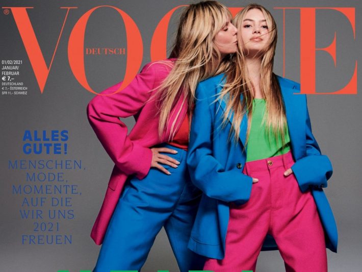 ハイディ・クルムと娘のレニ