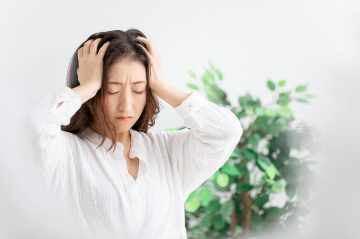 ストレスを受けると、胃の働きが悪くなる