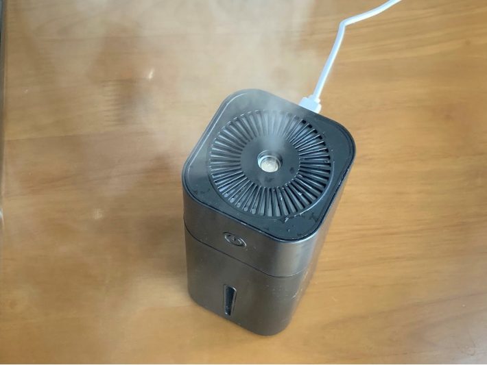 ワンコイン以上の加湿力！