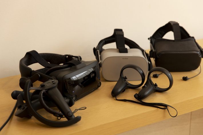 勝間さんのVRゴーグルコレクション