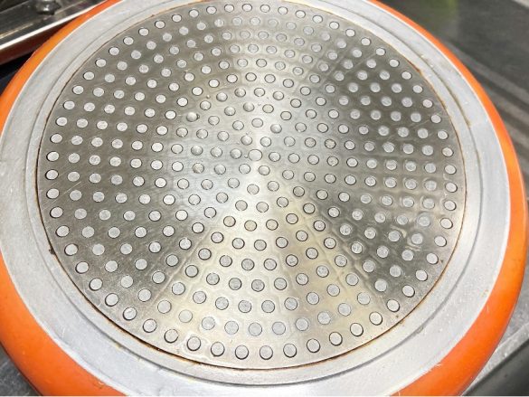 鍋のフチについていた水垢も落ちた