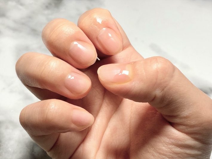 夜寝る前にたっぷりとオイルをつけるだけでOK