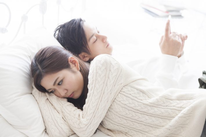 彼を誘っても断られます。1人ではするくせに…