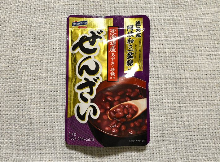 レトルトパウチのぜんざいを活用