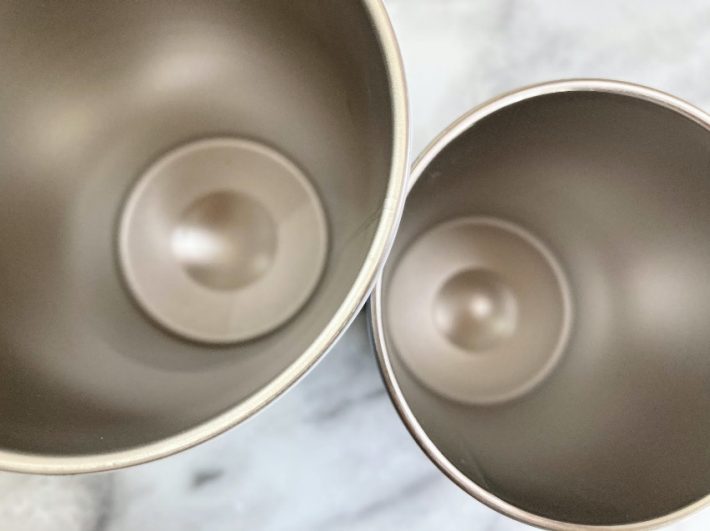 口当たりは少し硬め