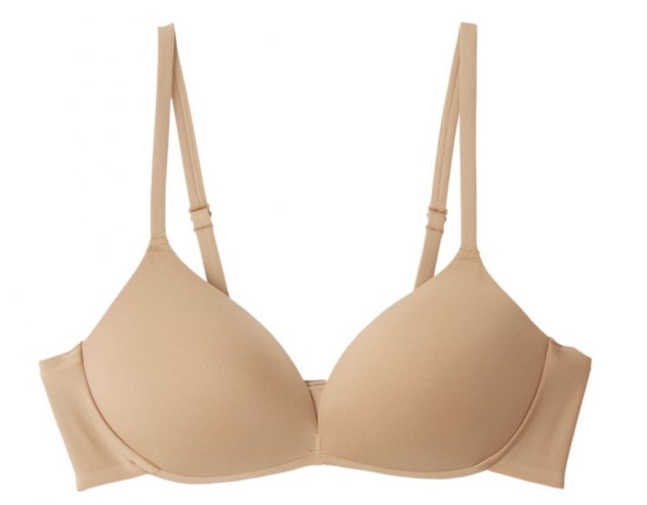 「肌あたりがやさしいブラジャー」（画像：無印良品オンラインストアより）