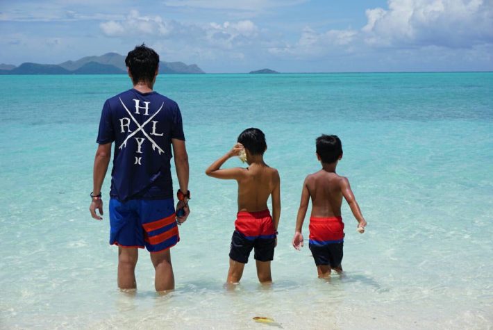 旦那さんと息子さん