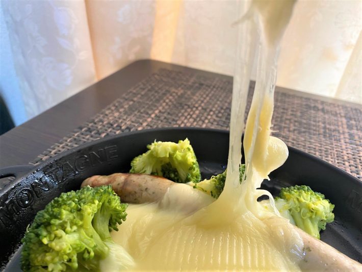 平たいから気持ちよくムラなく溶けた