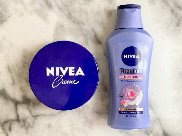ニベア ボディクリーム2種比較