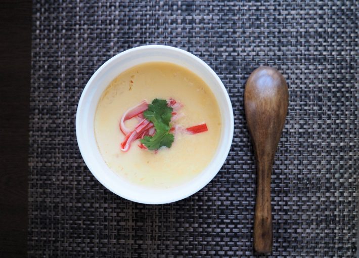 「ダイソー」の茶わん蒸し器で作る茶わん蒸し、お店クオリティの滑らかさ！